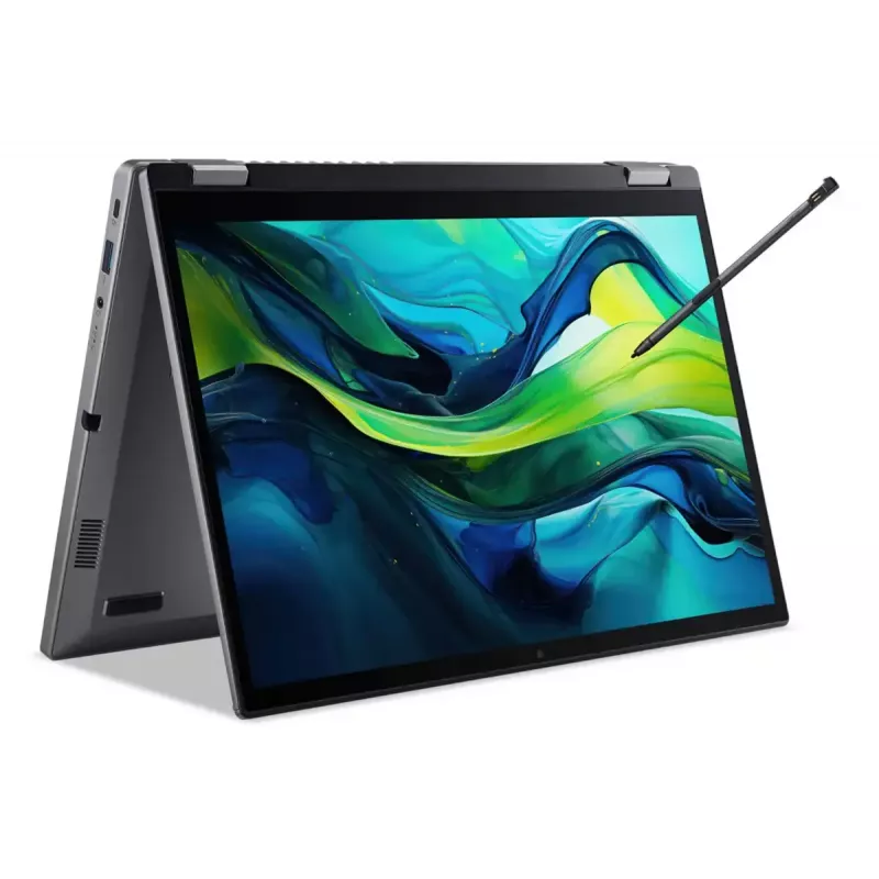 Hübriid 2-in-1 sülearvuti Acer Aspire Spin 14 ASP14-52MTN Intel Core Ultra 5 115U, 14-tolline WUXGA puuteekraan, 16 GB LPDDR5x, 512 GB SSD, Windows 11 Home, hall
