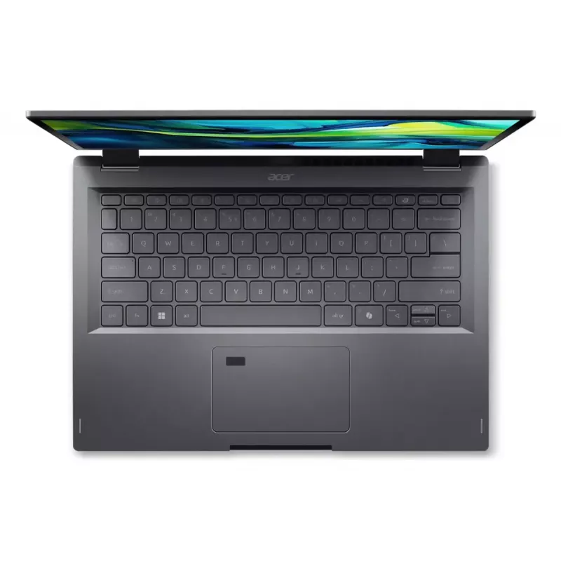 Hübriid 2-in-1 sülearvuti Acer Aspire Spin 14 ASP14-52MTN-75Q5 — Intel Core Ultra 7 155U, 14-tolline WUXGA puuteekraan, 16 GB LPDDR5x, 1 TB SSD, Wi‑Fi 6, Windows 11 Home, hall
