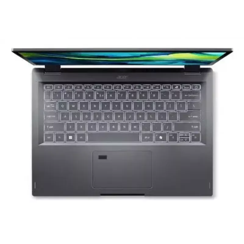 Sülearvuti konverteeritav Acer Aspire Spin 14 ASP14-52MTN — Intel Core Ultra 7 155U, 14-tolline WUXGA puuteekraan, 32 GB LPDDR5x, 1 TB SSD, Wi‑Fi 6E, Windows 11 Home