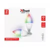 TRUST 71293 nutipirn — Wi‑Fi nutivalgusti, valge, AC, 37×100 mm, 2 tk pakendis