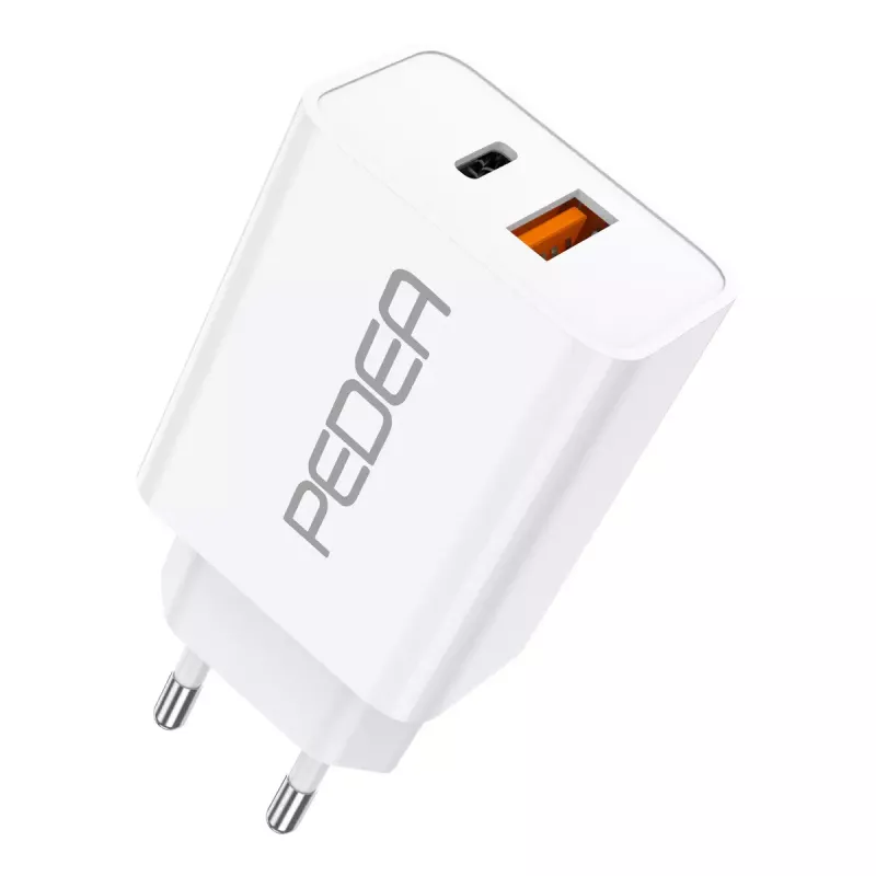 Mobiilseadme laadija PEDEA 60040100 Universal Valge AC Kiirlaadimine Siseruumides