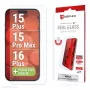 Displex ekraanikaitse (10H) Apple iPhone 15 Plus/15 Pro Max/16 Plus jaoks, Eco paigaldusraam, kriimustuskindel