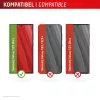 Displex ekraanikaitse + ümbris Samsung Galaxy S25 Ultra jaoks, Eco paigaldusraam, kriimustuskindel