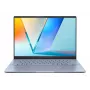 ASUS Vivobook S14 OLED S5406SA-QD229W Copilot+ PC Intel Core Ultra 7 256V Sülearvuti 35,6 cm (14 tolli) WUXGA 16 GB LPDDR5x-SDRAM 1 TB SSD Wi-Fi 7 (802.11be) Windows 11 Home Saksa Sinine