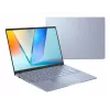 ASUS Vivobook S14 OLED S5406SA-QD229W Copilot+ PC Intel Core Ultra 7 256V Sülearvuti 35,6 cm (14 tolli) WUXGA 16 GB LPDDR5x-SDRAM 1 TB SSD Wi-Fi 7 (802.11be) Windows 11 Home Saksa Sinine
