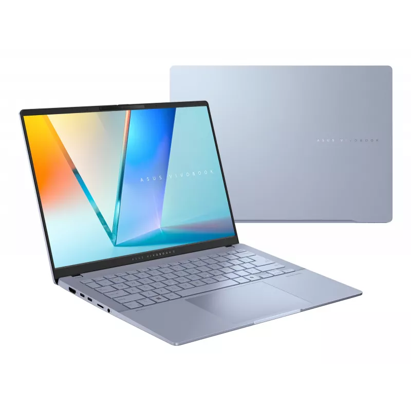 ASUS Vivobook S14 OLED S5406SA-QD229W Copilot+ PC Intel Core Ultra 7 256V Sülearvuti 35,6 cm (14 tolli) WUXGA 16 GB LPDDR5x-SDRAM 1 TB SSD Wi-Fi 7 (802.11be) Windows 11 Home Saksa Sinine