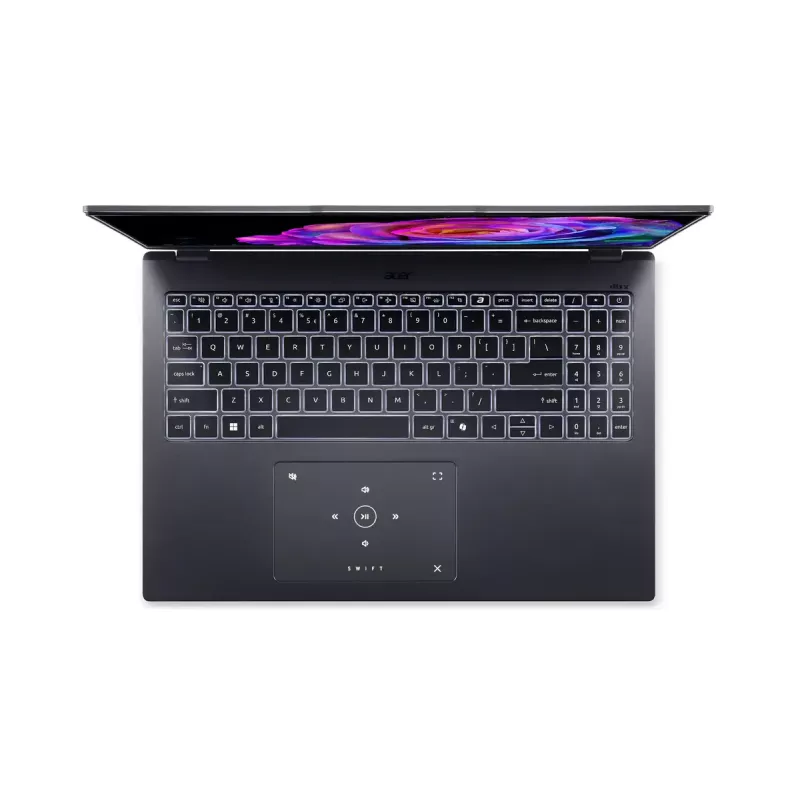 Sülearvuti Acer Swift Go 16 SFG16-73-7943 16 tolli Intel Core Ultra 7 16GB 1TB Intel Arc 140T Windows 11 Home