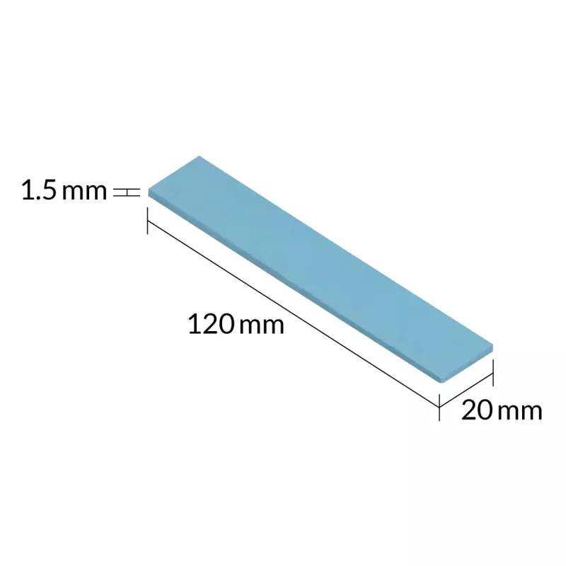 ARCTIC TP-3 Premium Performance termopadi 120 x 20 mm, 1,5 mm