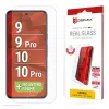 Displex ekraanikaitseklaas (10H) Google Pixel 9, Pixel 9 Pro, Pixel 10, Pixel 10 Pro jaoks, EASY-ON® Eco paigaldusraam, kriimustuskindel