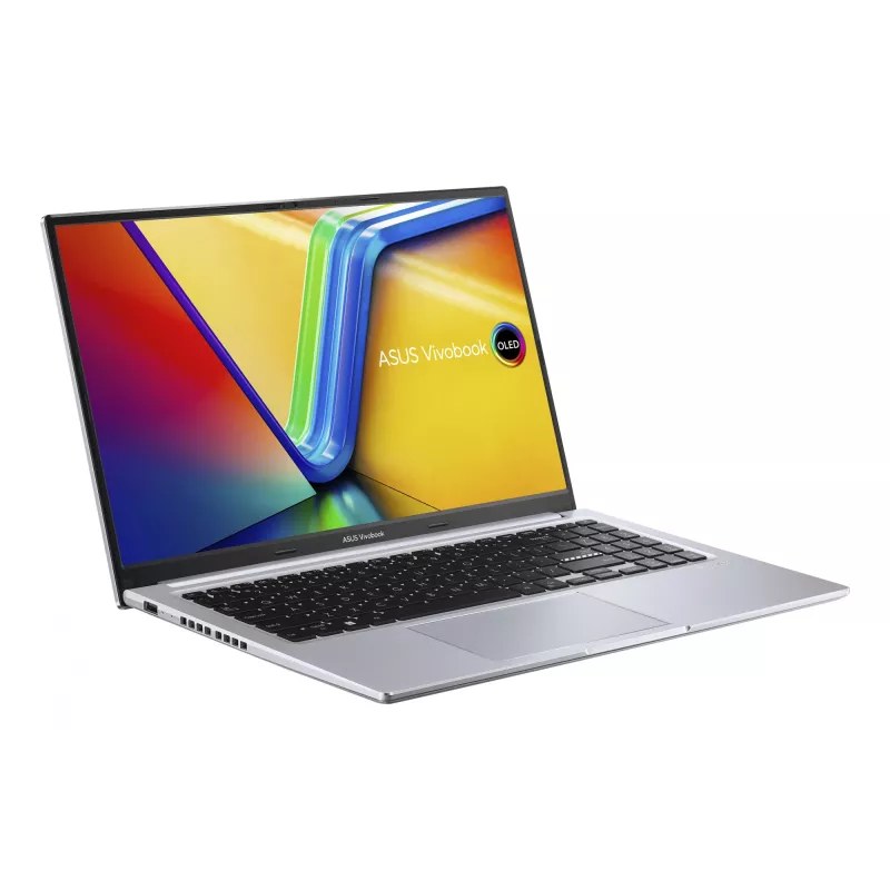 ASUS Vivobook 15 OLED X1505VA-MA884W Intel® Core™ i9 i9-13900H Sülearvuti 39,6 cm (15,6 tolli) 2.8K 16 GB DDR4-SDRAM 1 TB SSD Wi-Fi 6E (802.11ax) Windows 11 Home Hõbedane