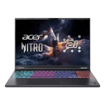 Sülearvuti Acer Nitro 16S AI AN16S-61-R597 — AMD Ryzen AI 5 340, 16-tolline WUXGA (1920×1200), 16 GB DDR5, 1 TB SSD, NVIDIA GeForce RTX 5050, Windows 11 Home