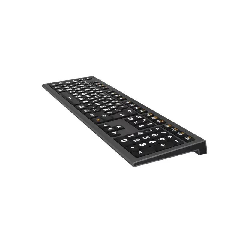 Logickeyboard LKB-LPWB-A2M-DE klaviatuur Universal USB QWERTZ German Must