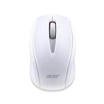 Hiir Acer AMR800, mõlemakäeline, raadiosageduslik, juhtmevaba, optiline, 1600 DPI, valge