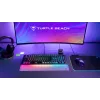 Turtle Beach Vulcan II Max klaviatuur Mängimine USB QWERTZ Saksa Must