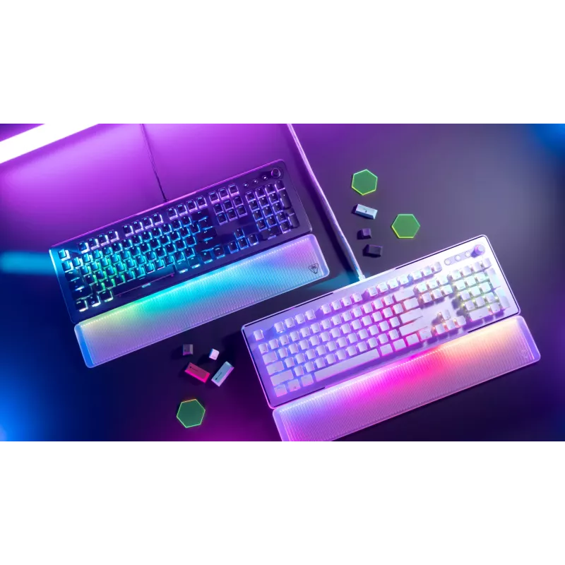 Turtle Beach Vulcan II Max klaviatuur Mängimine USB QWERTZ Saksa Must