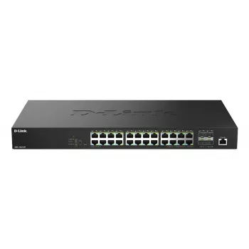 D-Link 28-pordine 2,5G mitme-gigabitine PoE++ nutikas hallatav kommutaator 4x10G SFP+ pordiga