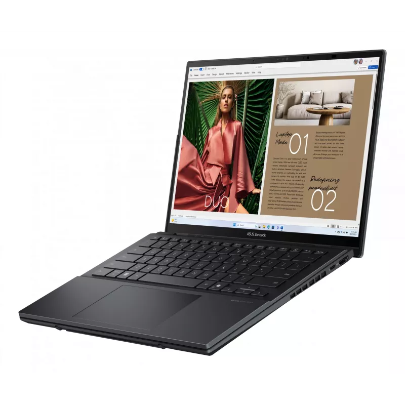 Sülearvuti ASUS ZENBOOK 14 tolli Core Ultra 9 RAM 16GB SSD 512GB NVIDIA Windows 11