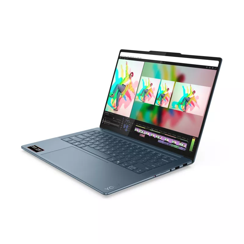 Lenovo Yoga Pro 7 14AKP10 Copilot+ PC AMD Ryzen™ AI 7 350 Sülearvuti 36,8 cm (14,5 tolli) 3K 32 GB LPDDR5x-SDRAM 1 TB SSD Wi-Fi 7 (802.11be) Windows 11 Pro Sinine