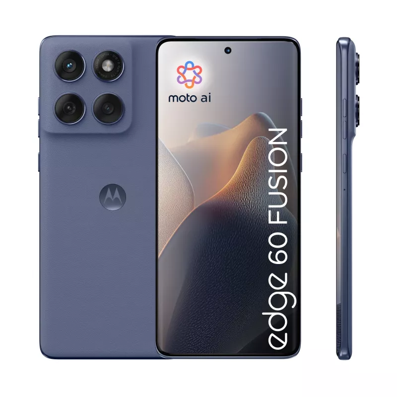 Nutitelefon Motorola edge 60 fusion — 6.67 tolli OLED, MediaTek Dimensity 7300, 8 GB muutmälu, 256 GB, 50+13 MP, 5200 mAh, Dual SIM, hall