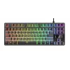 Trust GXT 794 klaviatuur Hiir kaasas Mängimine USB QWERTZ Saksa Must