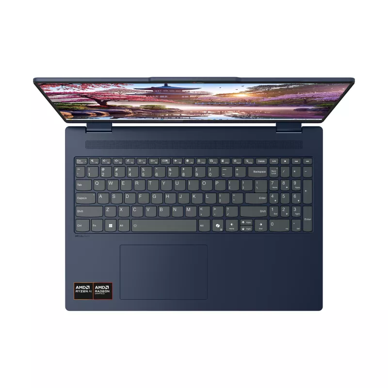 Lenovo IdeaPad 5 2-in-1 16AKP10 Copilot+ PC AMD Ryzen™ AI 5 340 Hübriid (2-in-1) 40,6 cm (16 tolli) Puutetundlik WUXGA 16 GB LPDDR5x-SDRAM 512 GB SSD Wi-Fi 7 (802.11be) Windows 11 Home Sinine