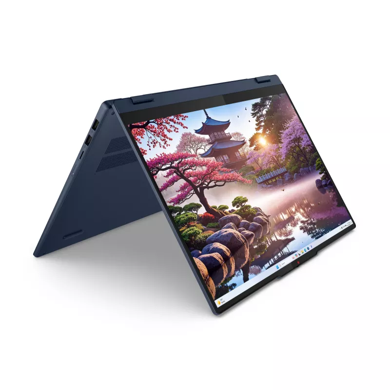 Lenovo IdeaPad 5 2-in-1 16AKP10 Copilot+ PC AMD Ryzen™ AI 5 340 Hübriid (2-in-1) 40,6 cm (16 tolli) Puutetundlik WUXGA 16 GB LPDDR5x-SDRAM 512 GB SSD Wi-Fi 7 (802.11be) Windows 11 Home Sinine