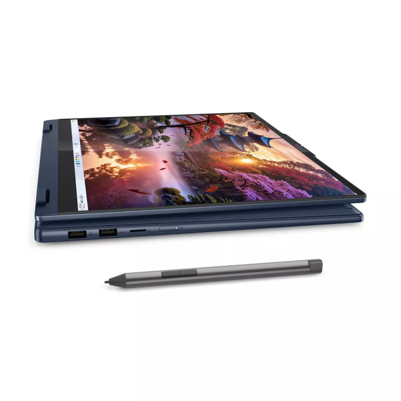 Lenovo IdeaPad 5 2-in-1 16AKP10 Copilot+ PC AMD Ryzen™ AI 5 340 Hübriid (2-in-1) 40,6 cm (16 tolli) Puutetundlik WUXGA 16 GB LPDDR5x-SDRAM 512 GB SSD Wi-Fi 7 (802.11be) Windows 11 Home Sinine