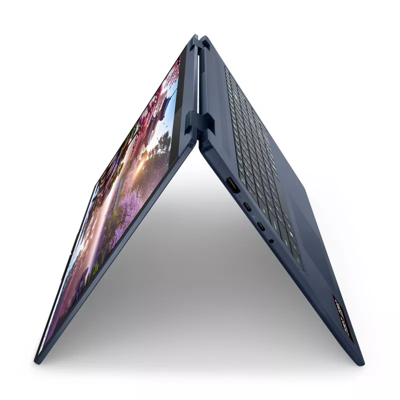 Lenovo IdeaPad 5 2-in-1 16AKP10 Copilot+ PC AMD Ryzen™ AI 5 340 Hübriid (2-in-1) 40,6 cm (16 tolli) Puutetundlik WUXGA 16 GB LPDDR5x-SDRAM 512 GB SSD Wi-Fi 7 (802.11be) Windows 11 Home Sinine