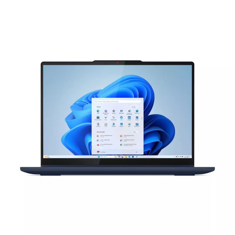 Lenovo IdeaPad 5 2-in-1 14AKP10 Copilot+ PC AMD Ryzen™ AI 7 350 Hübriid (2-in-1) 35,6 cm (14 tolli) Puuteekraan WUXGA 16 GB LPDDR5x-SDRAM 1 TB SSD Wi-Fi 7 (802.11be) Windows 11 Home Saksa Sinine