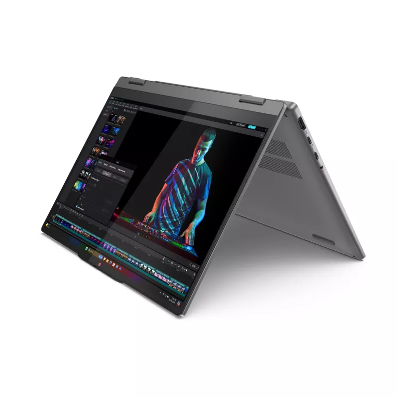 Lenovo IdeaPad 5 2-in-1 14Q8X9 Copilot+ PC Snapdragon X1P-42-100 Hübriid (2-in-1) 35,6 cm (14 tolli) Puutetundlik WUXGA 24 GB LPDDR5x-SDRAM 1 TB SSD Wi-Fi 7 (802.11be) Windows 11 Home Hall