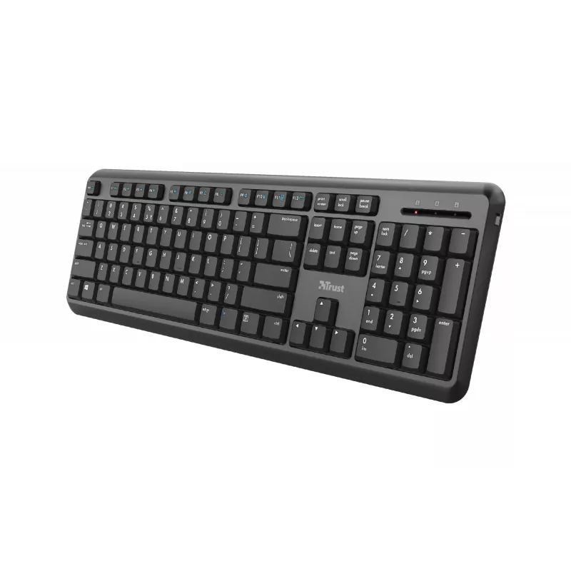 Trust TK-350 klaviatuur kontor RF juhtmevaba QWERTZ Saksa must