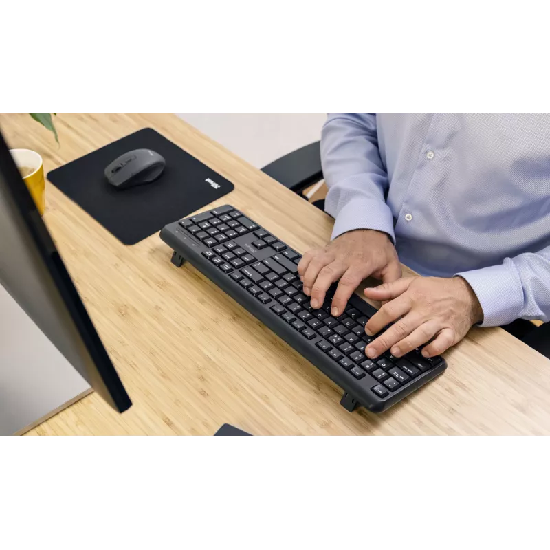Trust TK-350 klaviatuur kontor RF juhtmevaba QWERTZ Saksa must