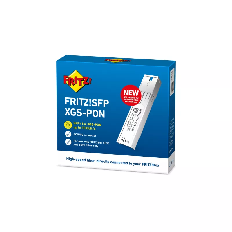 FRITZ! SFP XGS-PON võrgu transiiver moodul Fiiberoptiline 10000 Mbit/s