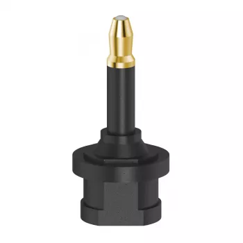 Hama 00205178 pistikuadapter ODT Toslink 3,5 mm Must