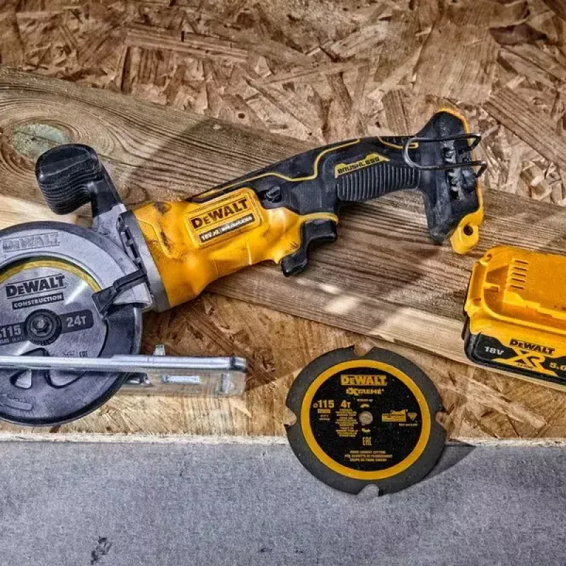 DeWALT DT20420-QZ ketassaeketas 11,5 cm puidule