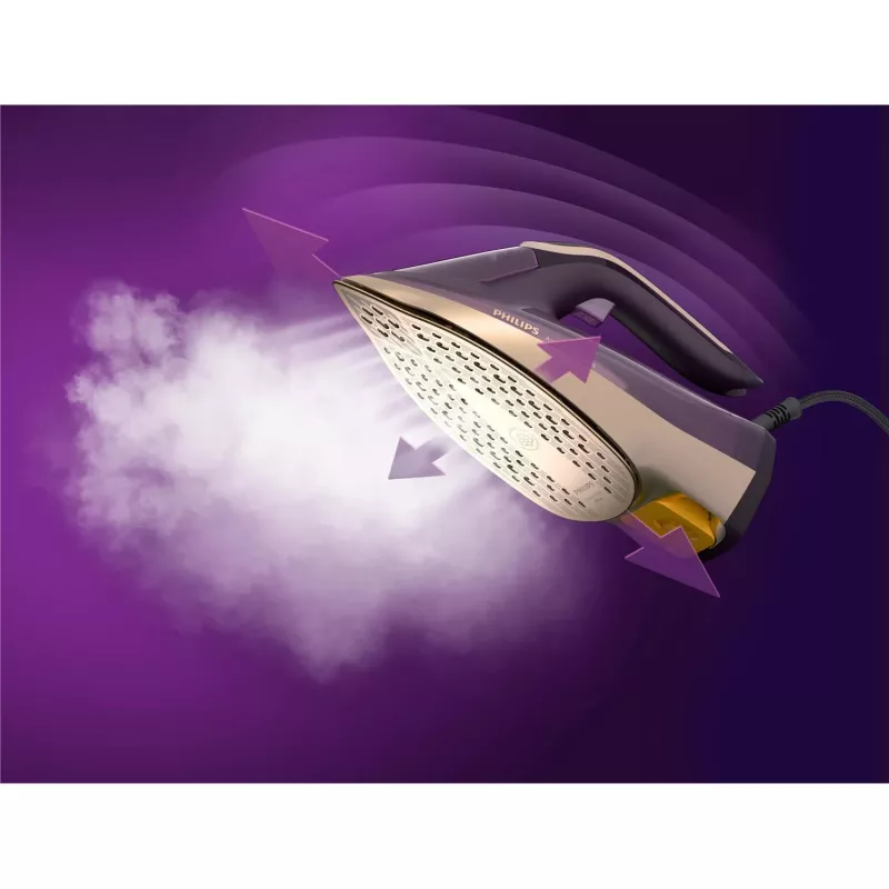 Aurutriikraud Philips DST8040/30 — 3000 W, 0,35 L paak, SteamGlide Elite tallatüüp, vertikaalne aur