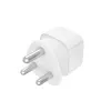 Hama 00223440 toitepistiku adapter tüüp M tüüp C (Europlug)+tüüp F valge