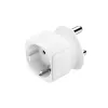 Hama 00223440 toitepistiku adapter tüüp M tüüp C (Europlug)+tüüp F valge