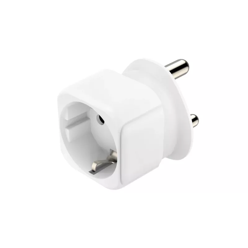 Hama 00223440 toitepistiku adapter tüüp M tüüp C (Europlug)+tüüp F valge