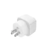 Hama 00223438 toitepistiku adapter tüüp B tüüp C (Europlug)+tüüp F valge
