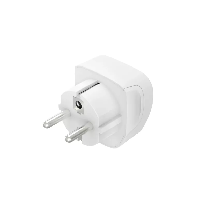 Hama 00223456 toitepistikupesa adapter, tüüp E/F hübriid, universaalne, valge