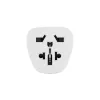 Hama 00223456 toitepistikupesa adapter, tüüp E/F hübriid, universaalne, valge