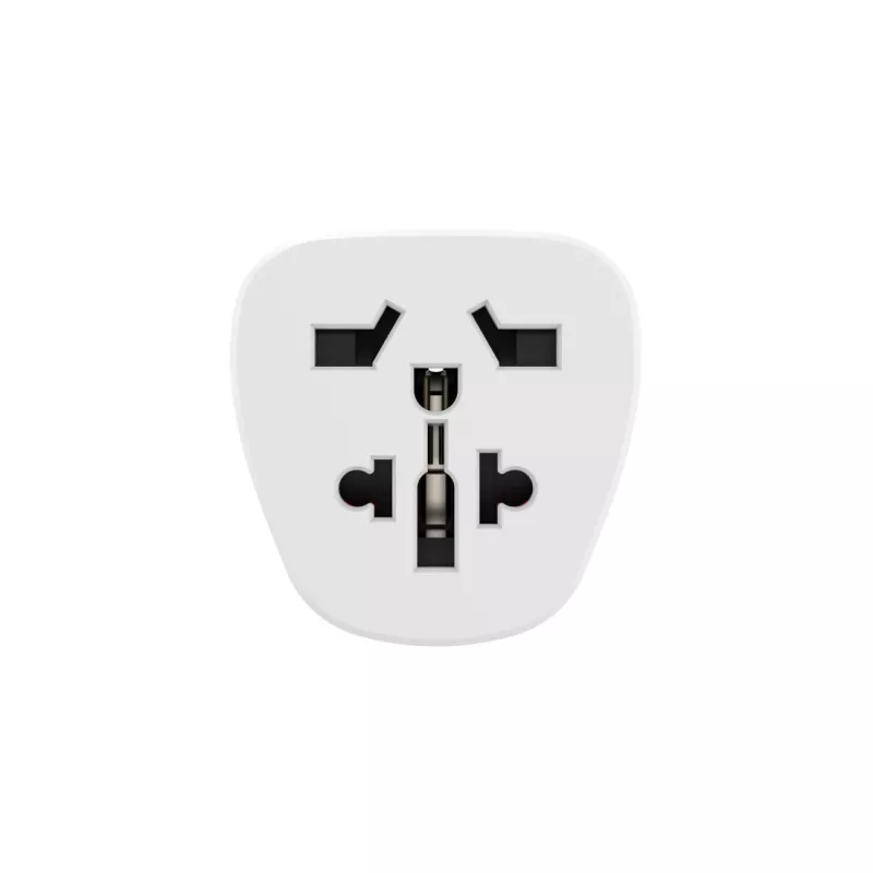 Hama 00223456 toitepistikupesa adapter, tüüp E/F hübriid, universaalne, valge