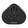 Hama 00223454 toitepistiku adapter tüüp E/F hübriid universaalne Must