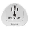 Hama 00223455 toitepistiku adapter universaalne valge