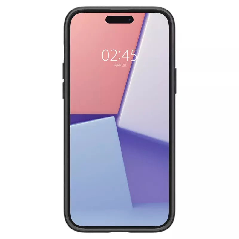 Kate Spigen ACS06776 iPhone 15 jaoks 15,5 cm must
