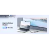 USB USB-C jaotur UGREEN 20956A koos HDMI ja USB 3.0-ga, 5 Gbps, 4K 3840x2160, hõbedane