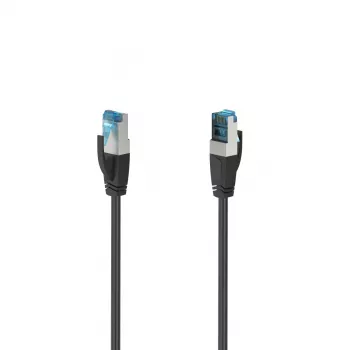 Hama 00200680 võrgukaabel Must 1.5 m Cat6a S/FTP (S-STP)