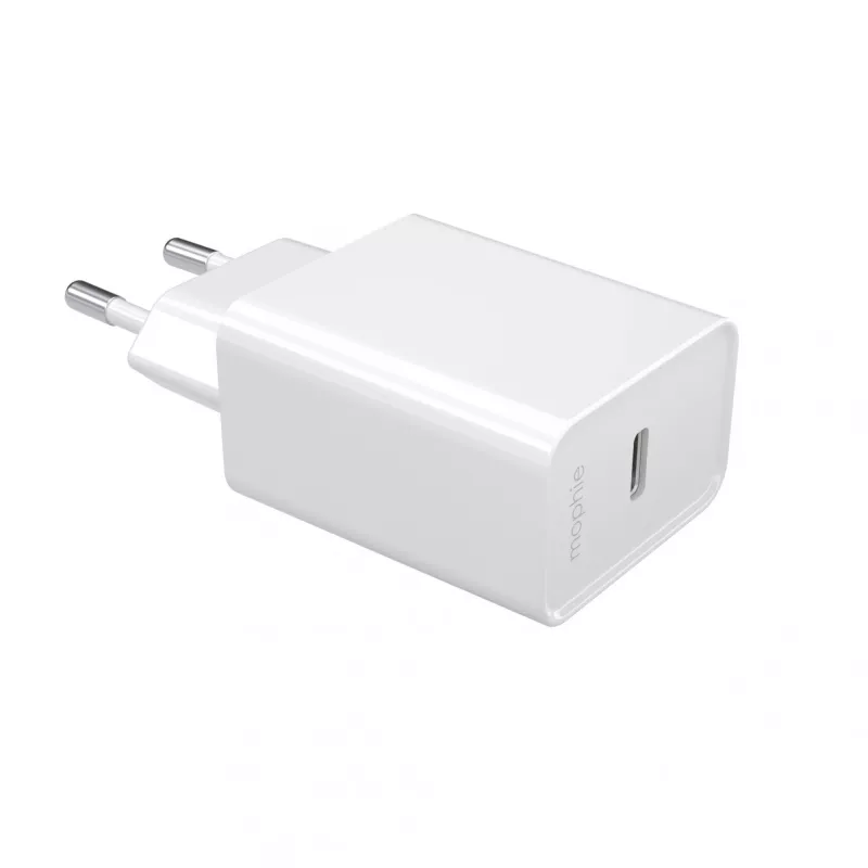 mophie essentials 20W USB-C PD seinadapter Universal Valge AC Kiirlaadimine Toasiseselt