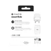 mophie essentials 20W USB-C PD seinadapter Universal Valge AC Kiirlaadimine Toasiseselt